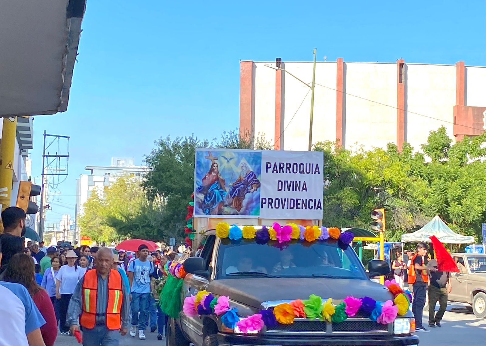 Peregrinación de la Parroquia Divina Providencia hasta el Santuario de nuestra señora de Guadalupe