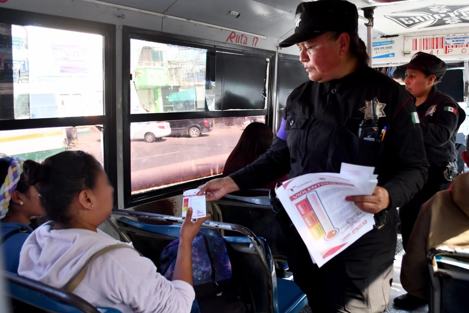 Impulsa Guardia Estatal “Ruta Segura” en transporte público de Tamaulipas