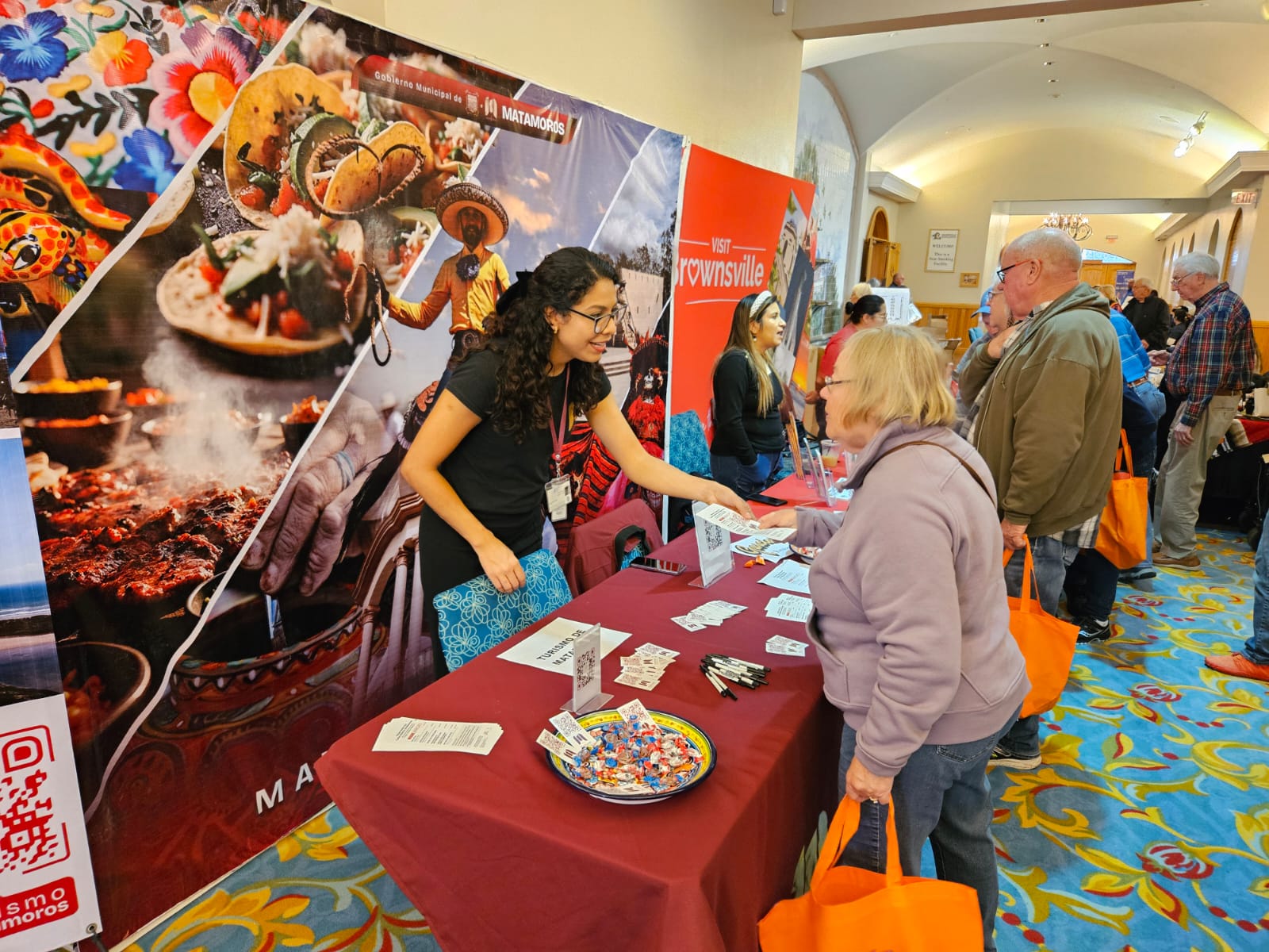 Matamoros fortalece lazos turísticos en el «Winter Texan Expo 2025»