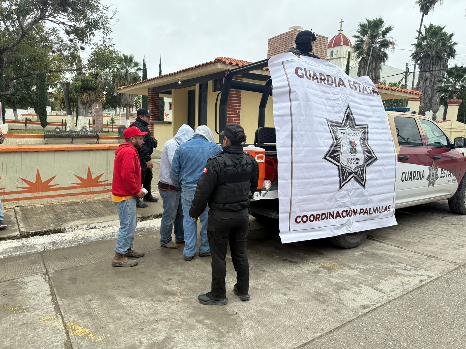 Despliega Guardia Estatal «Plan Tamaulipas» en Palmillas