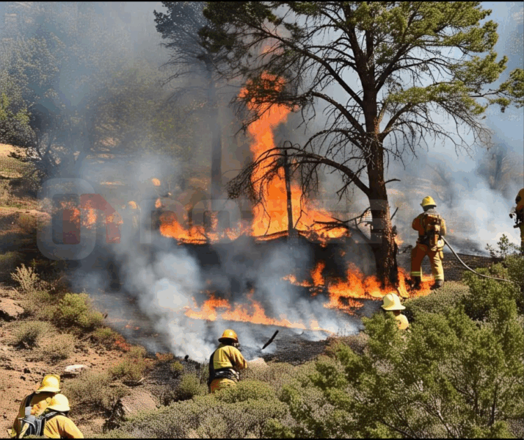 Incendio forestal afecta más de 370 hectáreas en la Sierra de Jaumave