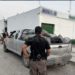 FGR asegura 14 toneladas de carbon vegetal durante cateo en Tamaulipas 