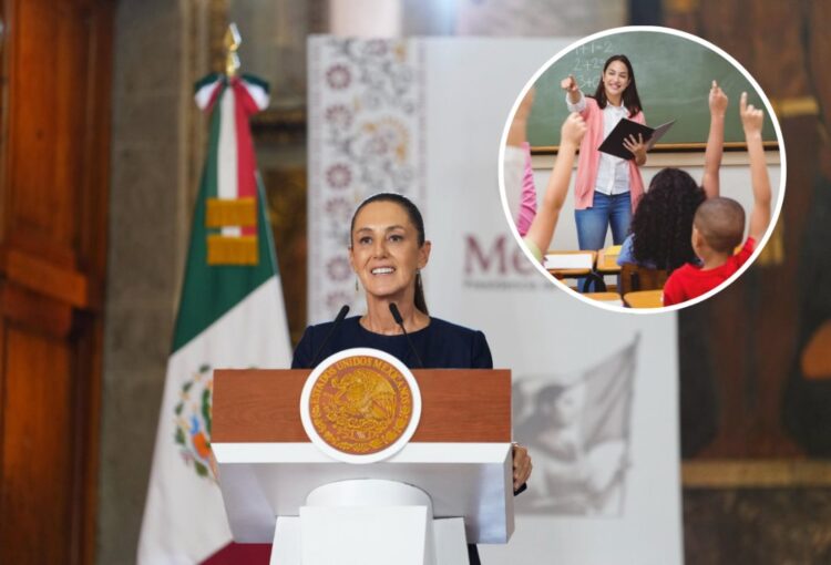 Sheinbaum firma decretos históricos en beneficio del magisterio nacional
