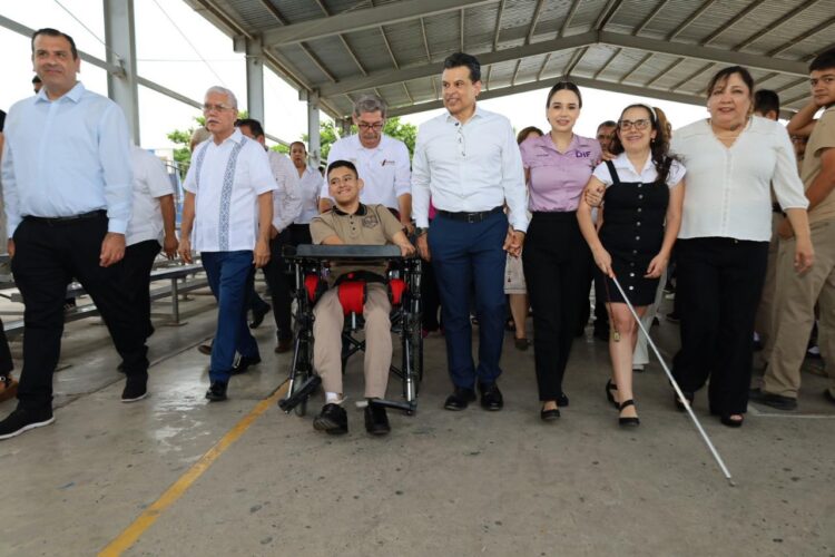 Entrega Municipio obra de apoyo a la educación inclusiva