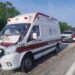 Guardia Estatal auxilia a hombre lesionado tras choque de ambulancia