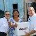 Entrega diputado Víctor García apoyos alimenticios a familias del Distrito 10