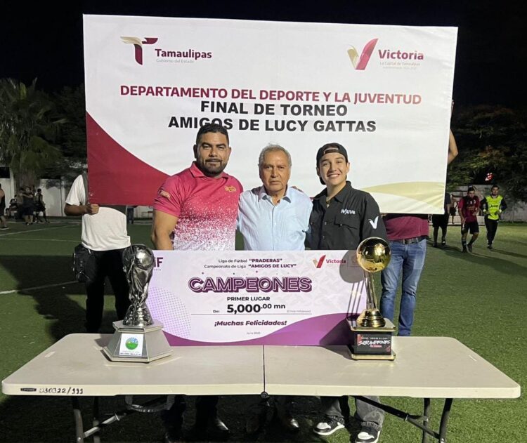 Es Deportivo Praderas campeonísimo en Torneo “Amigos de Lucy de Gattás”