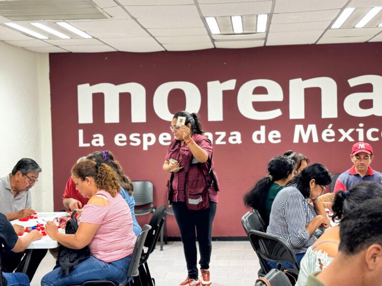 Diputada Lucero Deosdady organiza Lotería de Formación Política en Casa Morena Tampico