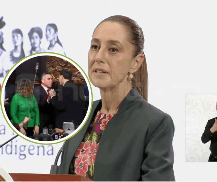 Sheinbaum condena agresión en el Senado y acusa al PRIAN de autoritarismo