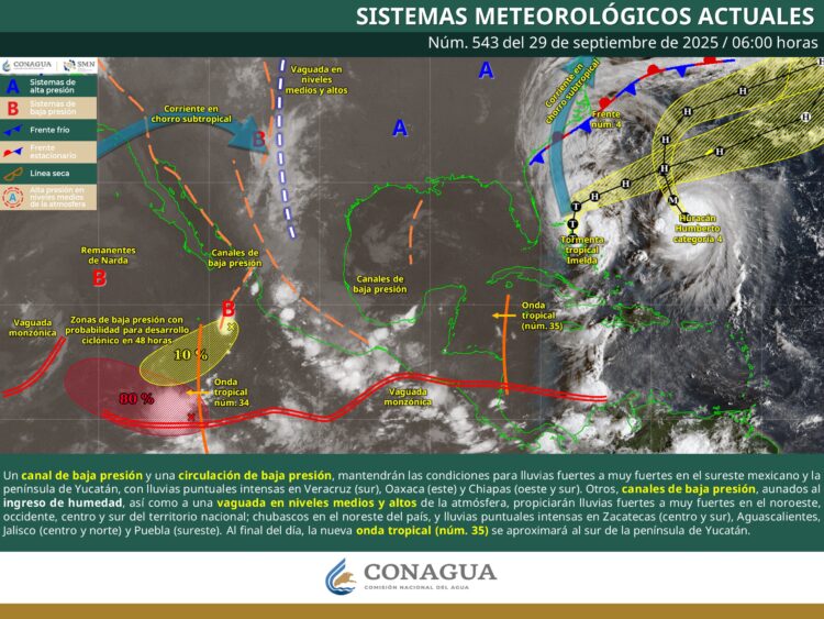 Vientos fuertes y altas temperaturas marcarán el clima en Tamaulipas