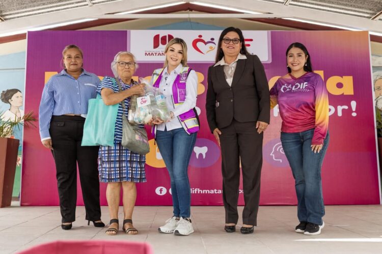 Beneficia el Sistema DIF Matamoros a cientos de familias con Mega Brigada “Avanzando con Amor”