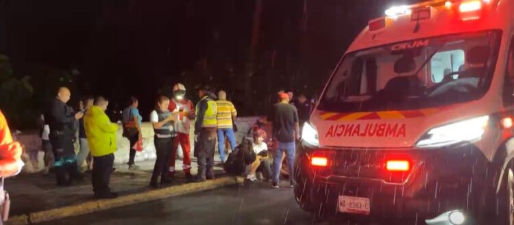 Atropellamiento múltiple deja cuatro lesionados en Ciudad Victoria