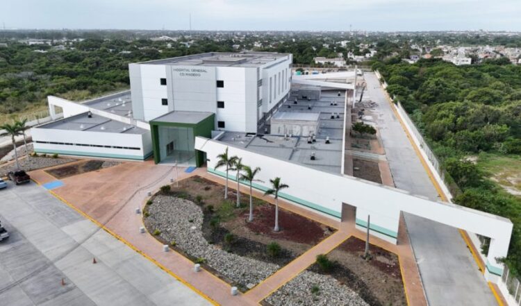 Avanza construcción del Hospital de Madero