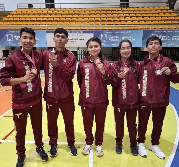 Alcanza Tamaulipas 33 medallas tras dos jornadas de paratletismo en la Paralimpiada Nacional 2025