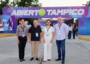 Mónica Villarreal Anaya inaugura el Abierto Tampico 2025