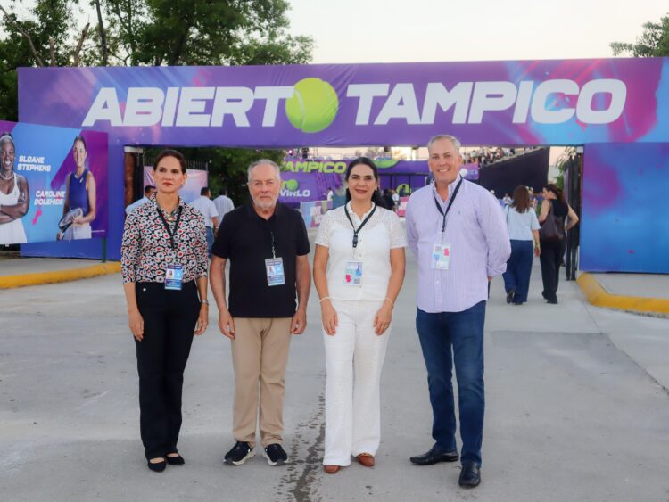 Mónica Villarreal Anaya inaugura el Abierto Tampico 2025