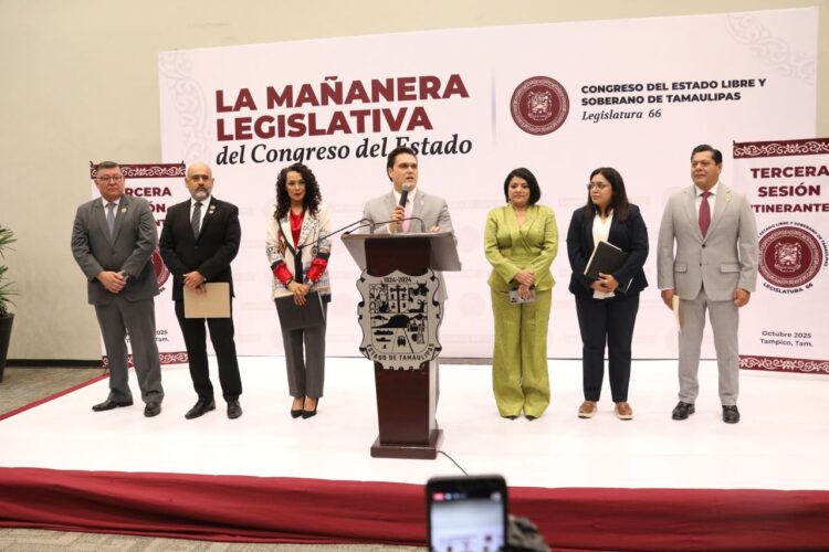 Legislativo y Municipio de Tampico reafirman trabajo conjunto por el bienestar ciudadano