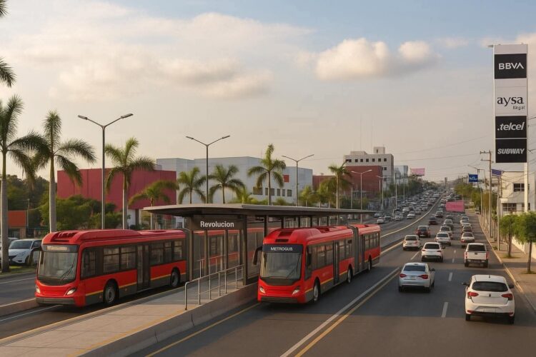 Así será el recorrido del Metrobús en Tampico 