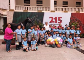 Lleva SEBIEN cultura a niñas y niños con visitas guiadas