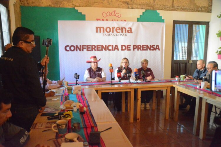 Morena Tamaulipas respalda a la Presidenta Claudia Sheinbaum y convoca a jornada en defensa de la soberanía nacional