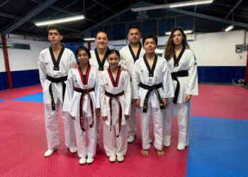 Taekwondoínes del 11 Mina avanzan a la Olimpiada Nacional
