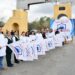 Guardia Estatal presente en banderazo de Semana Santa en Llera 