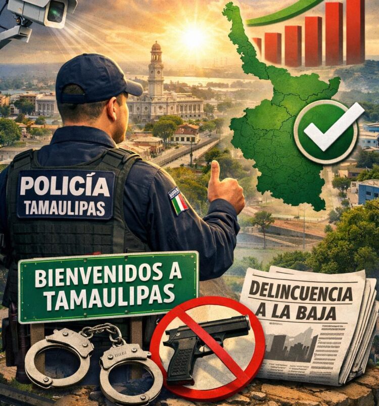 Reconocen baja en delitos de alto impacto en Tamaulipas