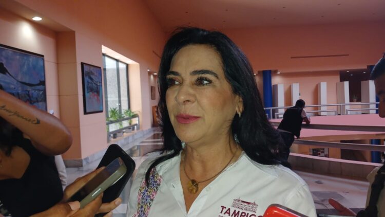 Tampico seguro; aunque sigue en el top diez nacional afirma Monica Villarreal