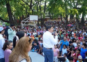Celebra Pepe Braña a la niñez de Ciudad Victoria