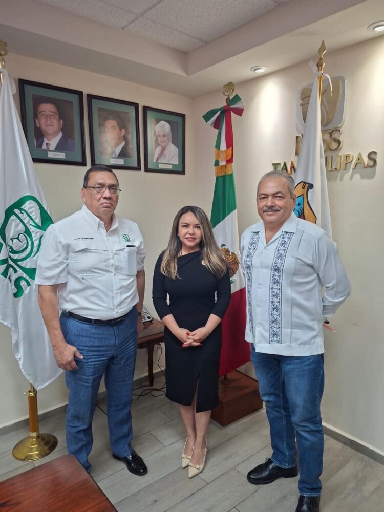 Fortalecen agenda de gestiones; Diputada Elvia Eguía e IMSS Tamaulipas