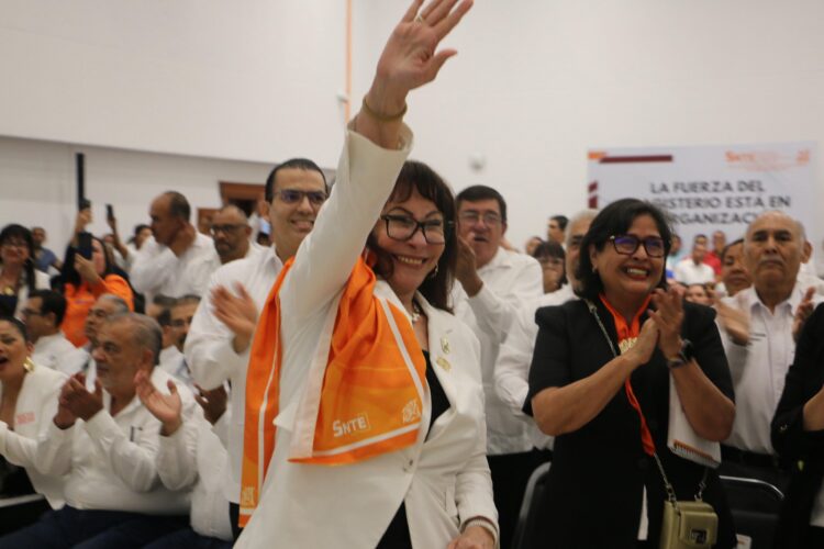 Destaca Blanca Anzaldúa visita de Alfonso Cepeda Salas al magisterio tamaulipeco