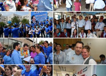 Reciben con calidez a Roberto Javier Gómez Gómez candidato a la Presidencia del SNTISSSTE 2026-2030