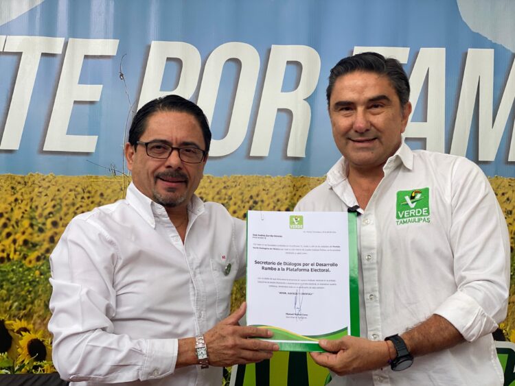 PVEM en Tamaulipas refuerza trabajo territorial y suma a José Andrés Zorrilla a su proyecto