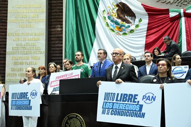 Presenta PAN iniciativa para frenar dinero ilícito, uso electoral de programas sociales y sobrerrepresentación