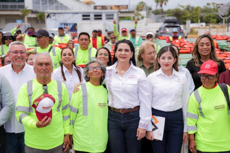 Tampico avanza en servicios públicos con equipamiento y coordinación empresarial