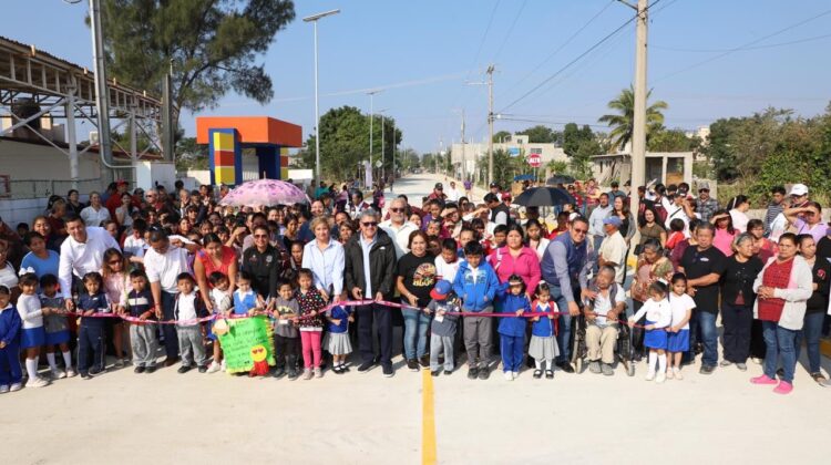 Lazos del Bienestar fortalece la infraestructura y el desarrollo social en Tampico