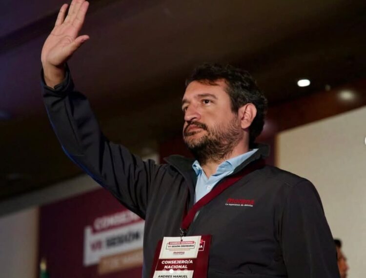 Morena reconoce labor de Andrés Manuel López Beltrán tras separación del cargo