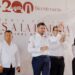 Entrega el alcalde Beto Granados, aula en Escuela Primaria «Justo Sierra»