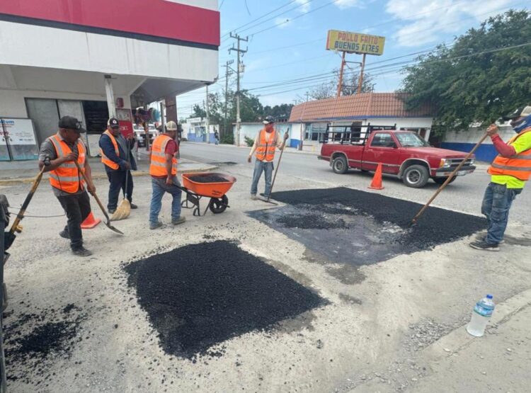 Intensifican acciones de rehabilitación de vialidades en la Capital