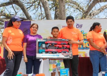 Jaumave celebra a la niñez con fiesta llena de alegría