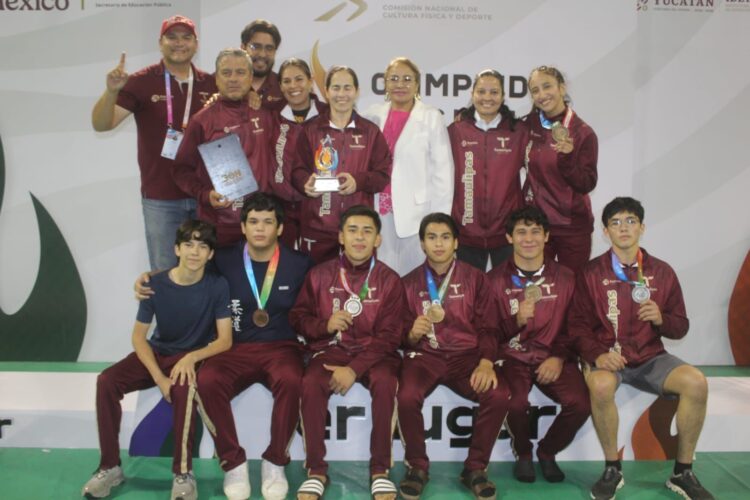 Tamaulipas es el mejor en judo dentro de la Olimpiada Nacional 2026