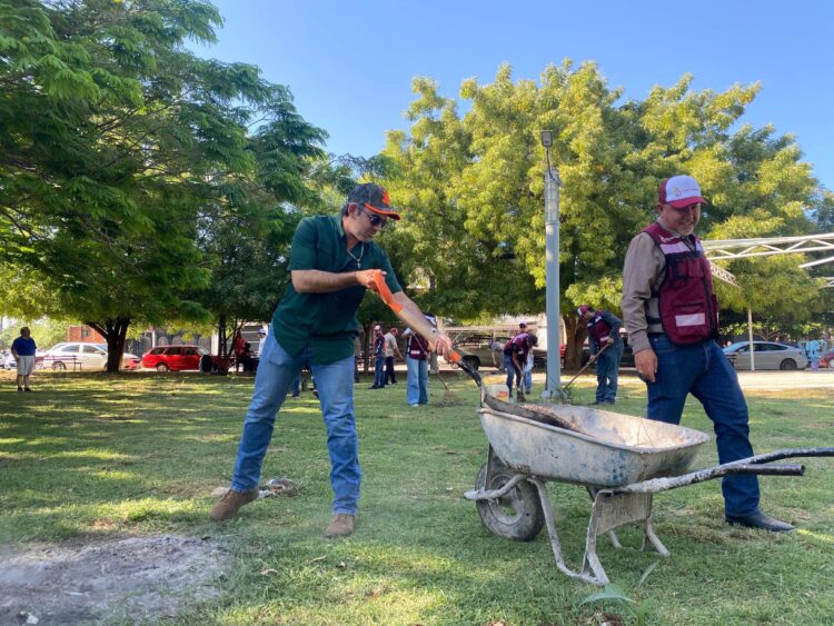 Ciudadanos y clubes deportivos participan en jornada de limpieza en Ciudad Victoria