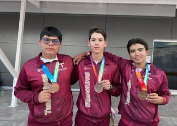 Tamaulipas “se llena” de oro en el tiro con arco femenil de la Olimpiada Nacional