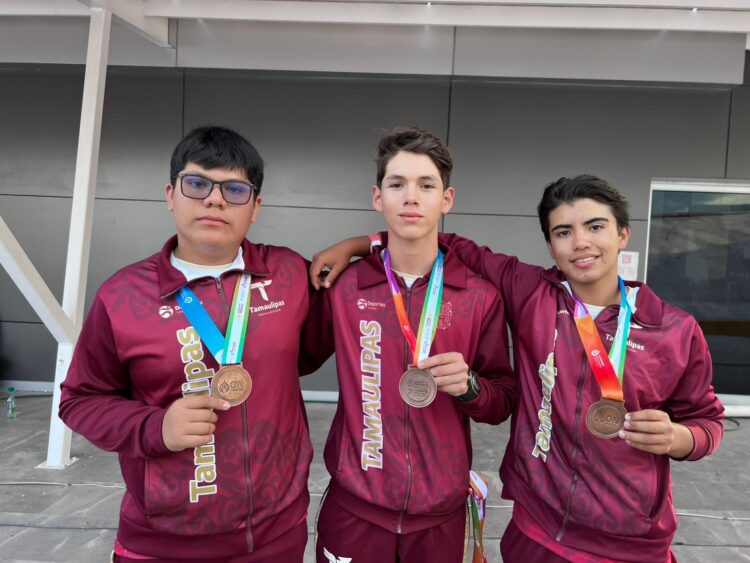 Tamaulipas “se llena” de oro en el tiro con arco femenil de la Olimpiada Nacional