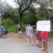 Circulación cerrada en ambos sentidos de la Carretera Federal 85 por manifestación