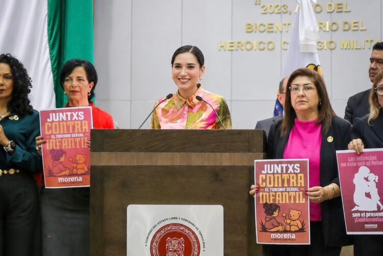 Katalyna Méndez impulsa ley histórica para combatir el abuso infantil en el turismo tamaulipeco