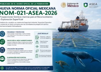 Publican nueva norma para regular prospecciones sísmicas marinas en México