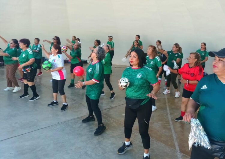 Impacta Municipio con Activación Física de temática mundialista