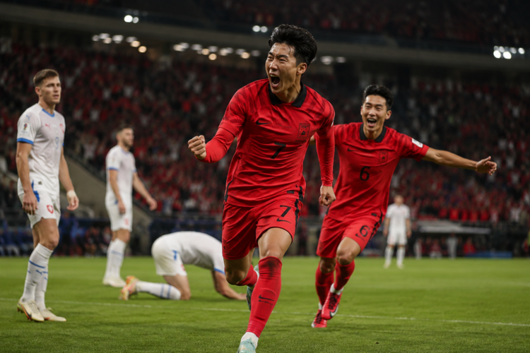 Corea del Sur remonta y vence a República Checa en su debut mundialista