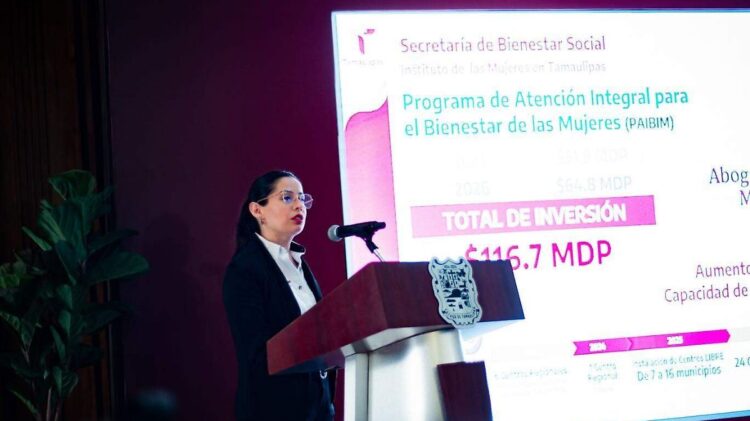 Tamaulipas recibirá más de 17.7 millones de pesos para fortalecer la atención integral a las mujeres